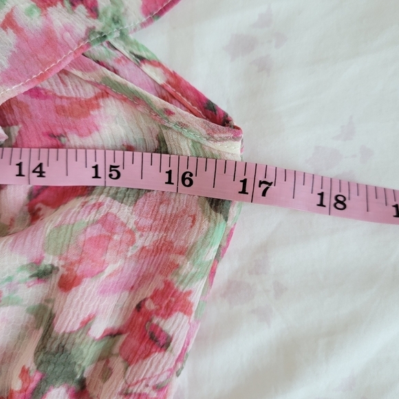 Misa Los Angeles Rumi One Shoulder Floral Dress - Picture 12 of 14